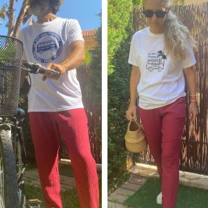 Pantalon Atlantic Bordeaux des vignes