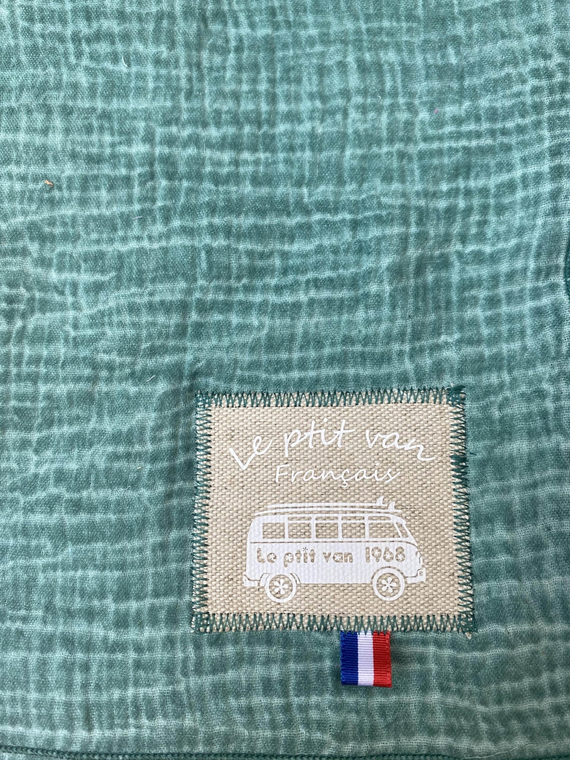 Echarpe Dune Menthe Bi couleurs