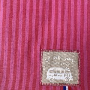 Echarpe Dune Rayure Ibiscus