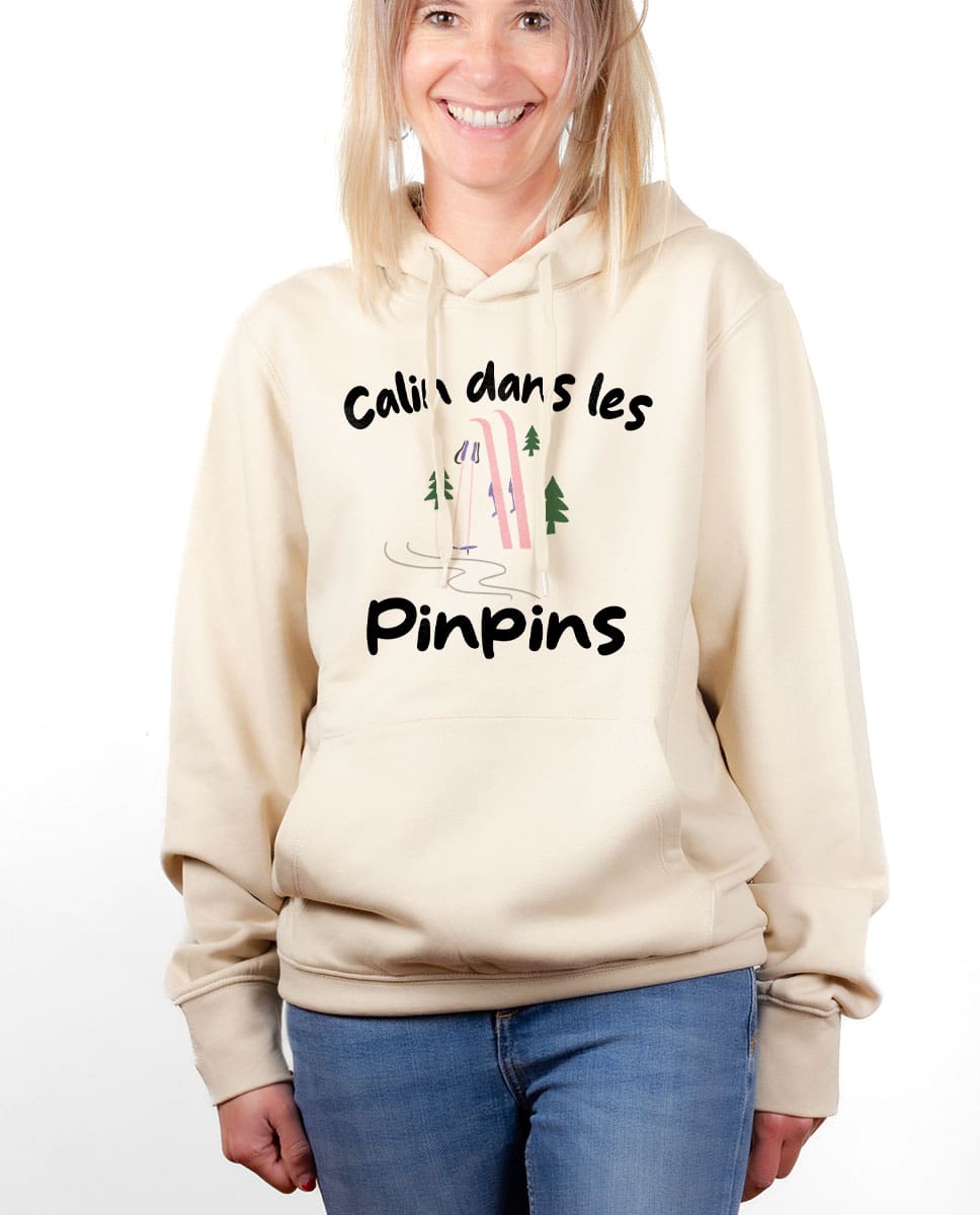 SWEAT FEMME : CALIN DANS LES PINPINS – Image 7