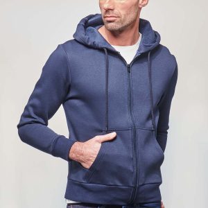 La veste zippée – Marine