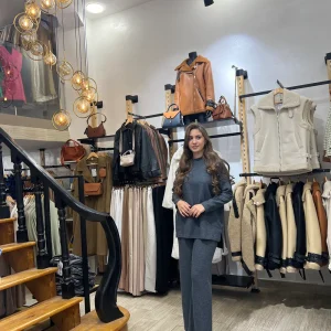 Ensemble en maille avec pantalon