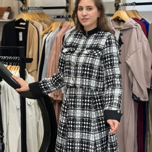 Ensemble jupe et veste en tweed