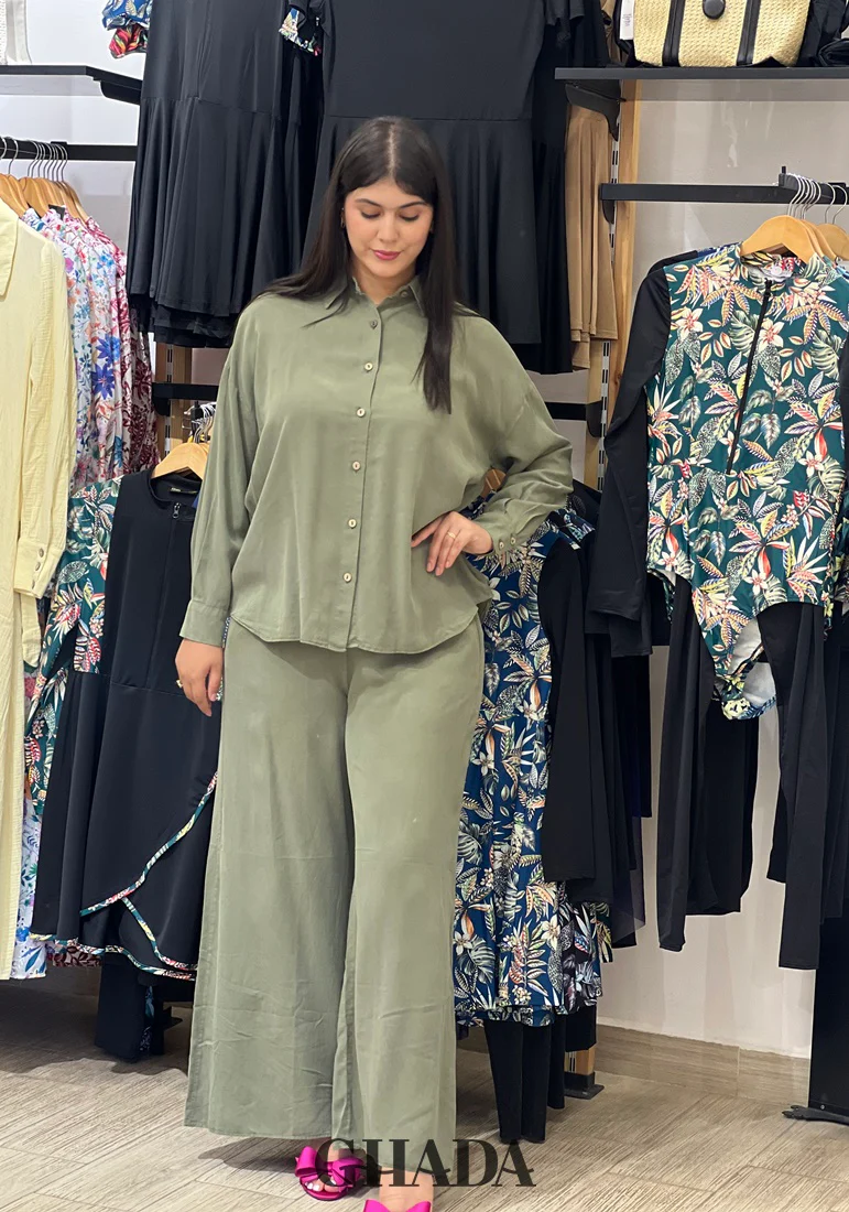 Ensemble en vert kaki – Image 2