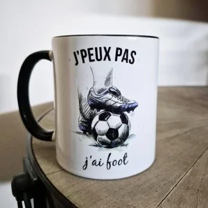Mug céramique - J'peux pas j'ai foot