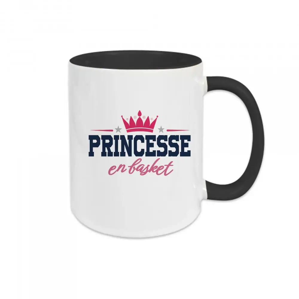 Mug céramique Princesse en basket – Image 4