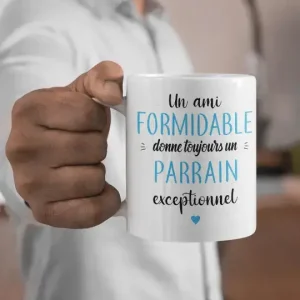 Mug céramique Un ami formidable donne toujours un parrain exceptionnel