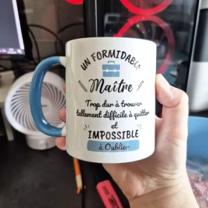 Mug céramique Un formidable maître trop dure à trouver
