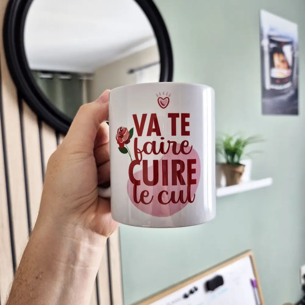 Mug céramique Va te faire cuire le cul