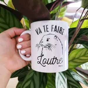 Mug céramique Va te faire loutre merci