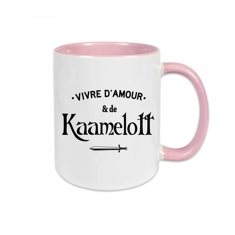 Mug céramique Vivre d'amour et de Kaamelott – Image 5