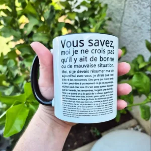 Mug céramique Vous savez