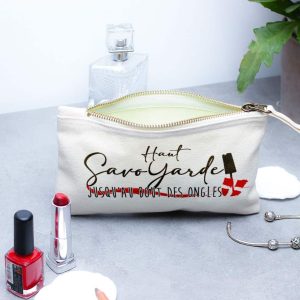 POCHETTE FEMME : HAUT SAVOYARDE JUSQU&rsquo;AU BOUT DES ONGLES