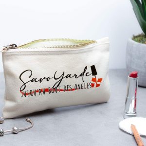 POCHETTE FEMME : SAVOYARDE JUSQU&rsquo;AU BOUT DES ONGLES