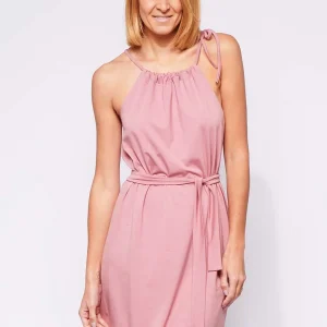 La robe d&rsquo;été en fibres de bambou – Rose