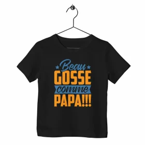 T-shirt enfant Beau gosse comme papa