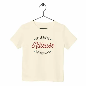 T-shirt enfant Râleuse Telle mère telle fille