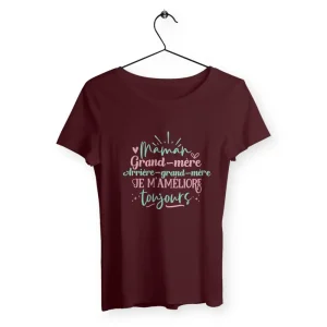 T-shirt femme - Je m'améliore toujours