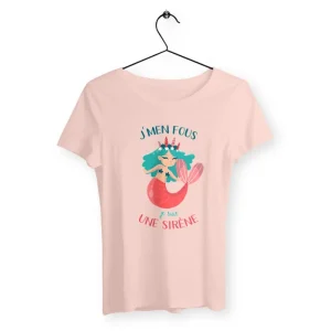 T-shirt femme Je suis une sirène