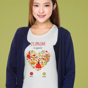 T-shirt femme L'Espagne m'appelle