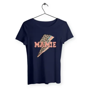 T-shirt femme - Mamie Léopard
