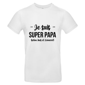 t shirt personnalisé homme