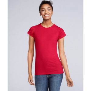 t shirt rouge femme