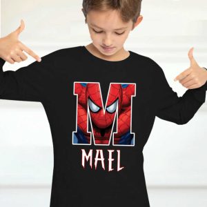 t shirt spiderman
