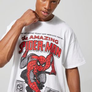 t shirt spiderman