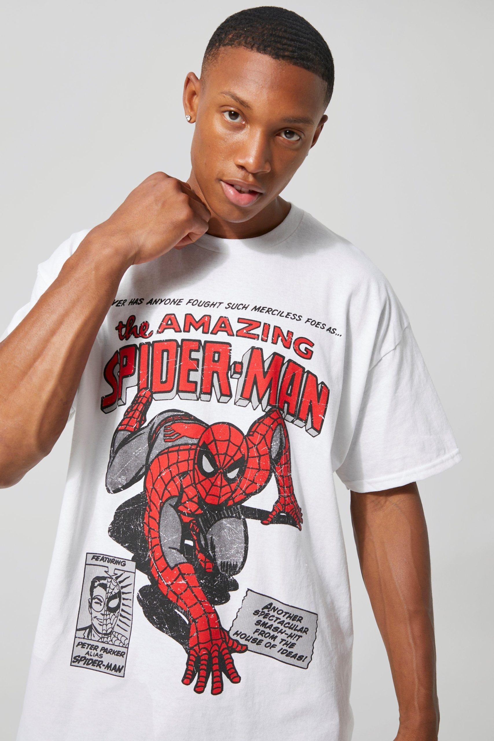 t shirt spiderman