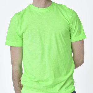 t shirt vert homme
