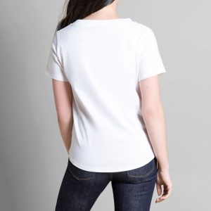 tee shirt femme blanc