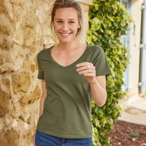 tee shirt femme coton