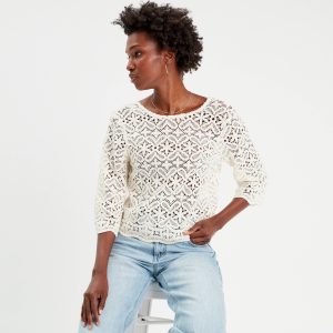 tee shirt femme manche 3 4