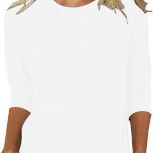 tee shirt femme manche 3 4