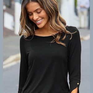 tee shirt femme manche 3 4