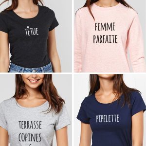 tee shirt femme personnalisé