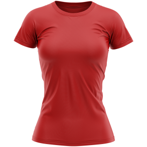 tee shirt rouge femme